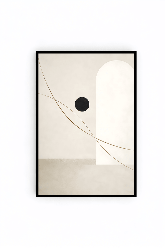 Architektur und Stille - wandjuwel
