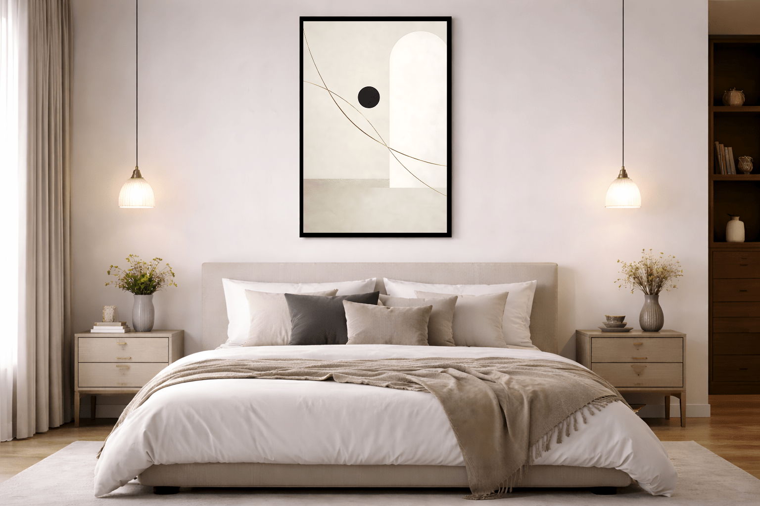 Architektur und Stille - wandjuwel