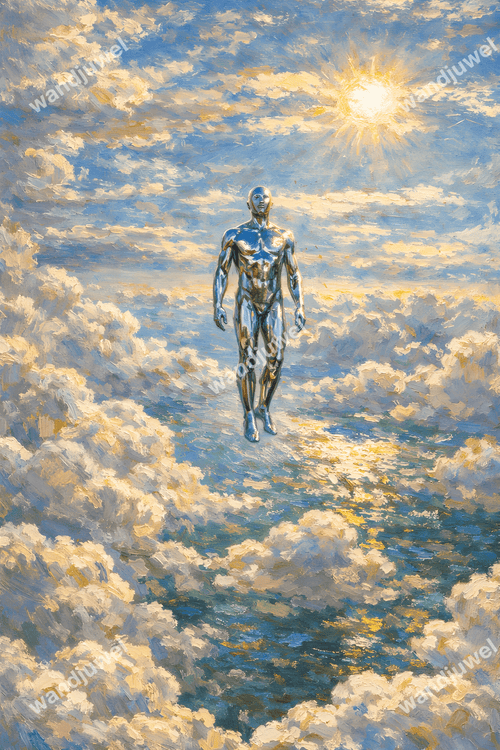 Aufstieg ins Licht - wandjuwel