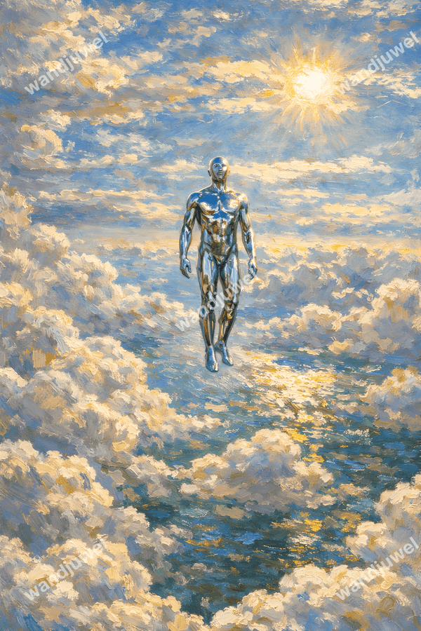 Aufstieg ins Licht - wandjuwel