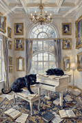 Die Panther - Sinfonie - wandjuwel