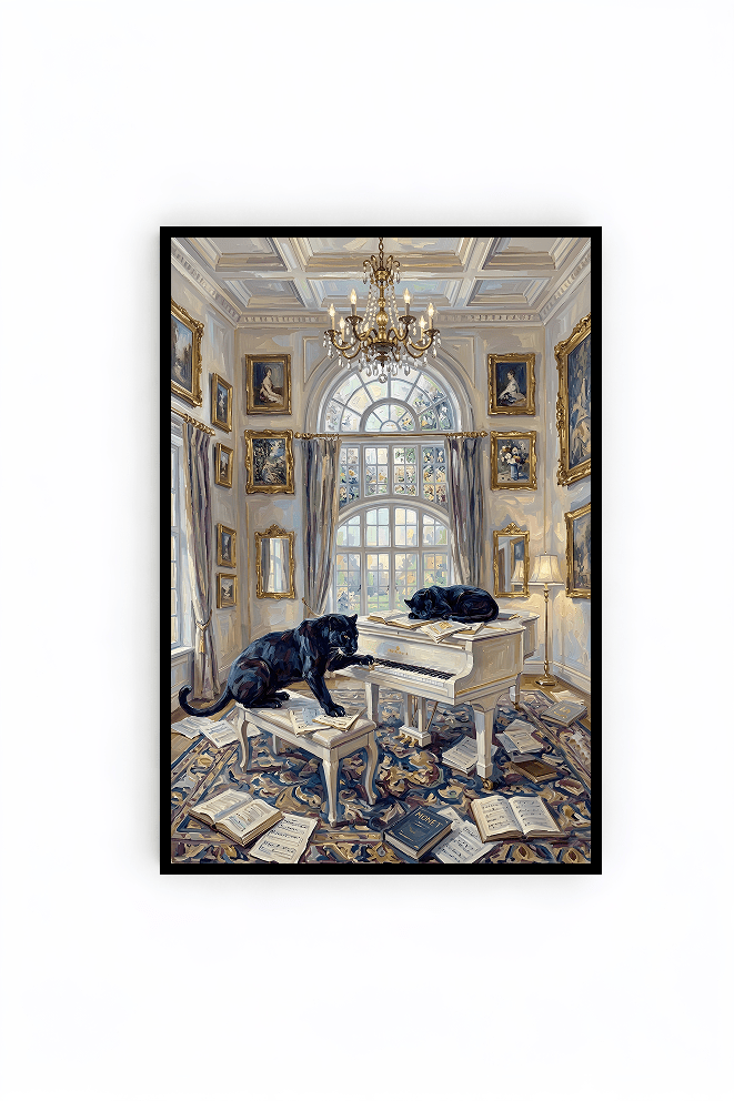 Die Panther - Sinfonie - wandjuwel