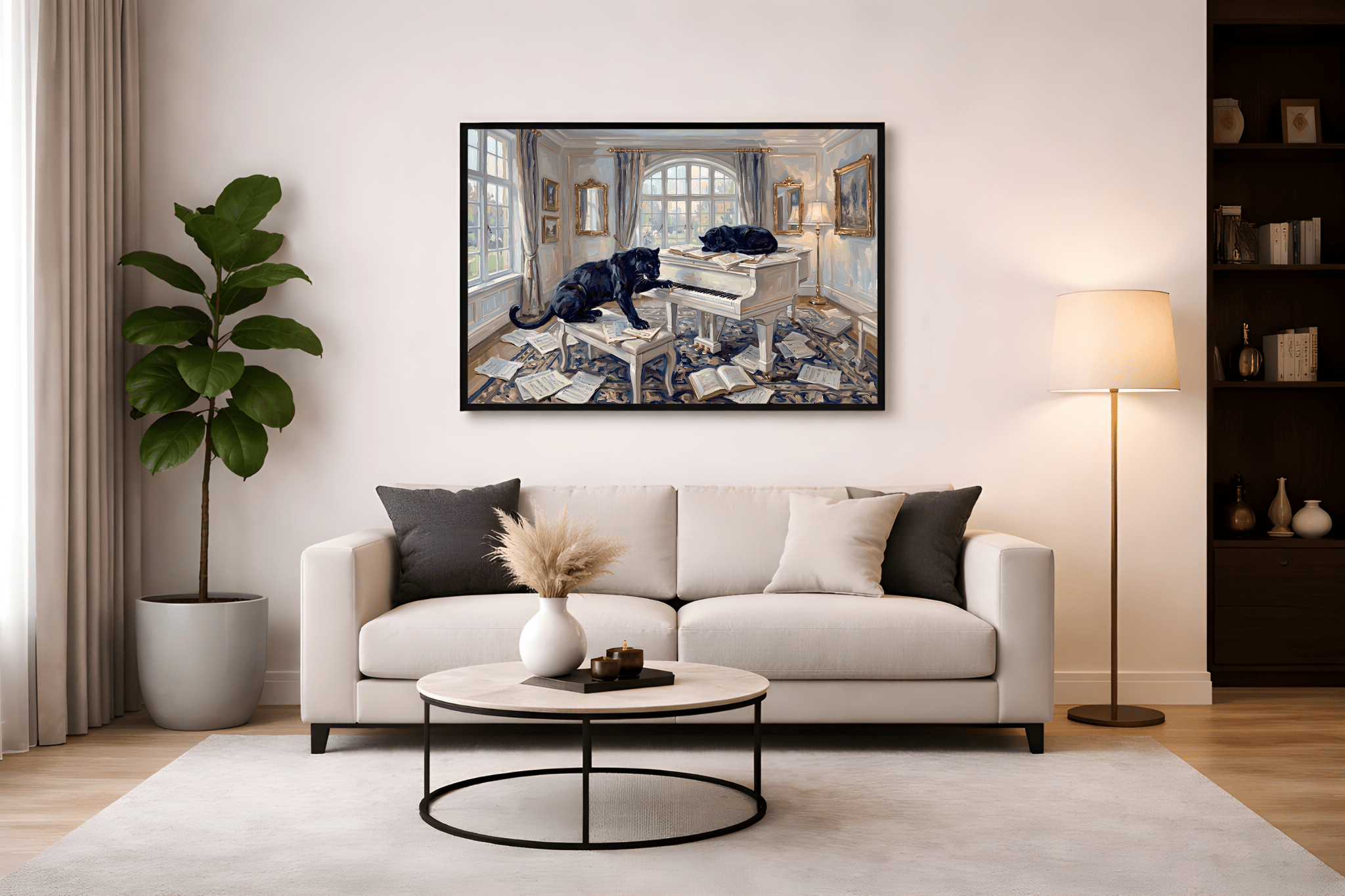 Die Panther - Sonate - wandjuwel