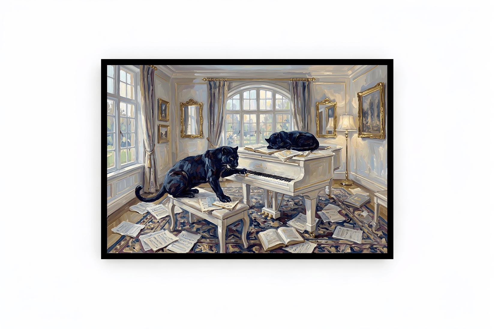 Die Panther - Sonate - wandjuwel