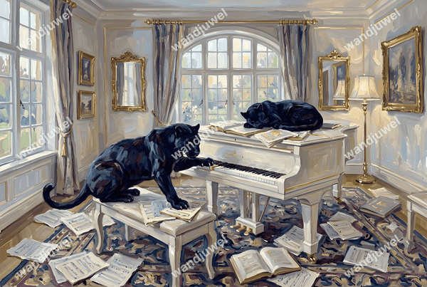 Die Panther - Sonate - wandjuwel