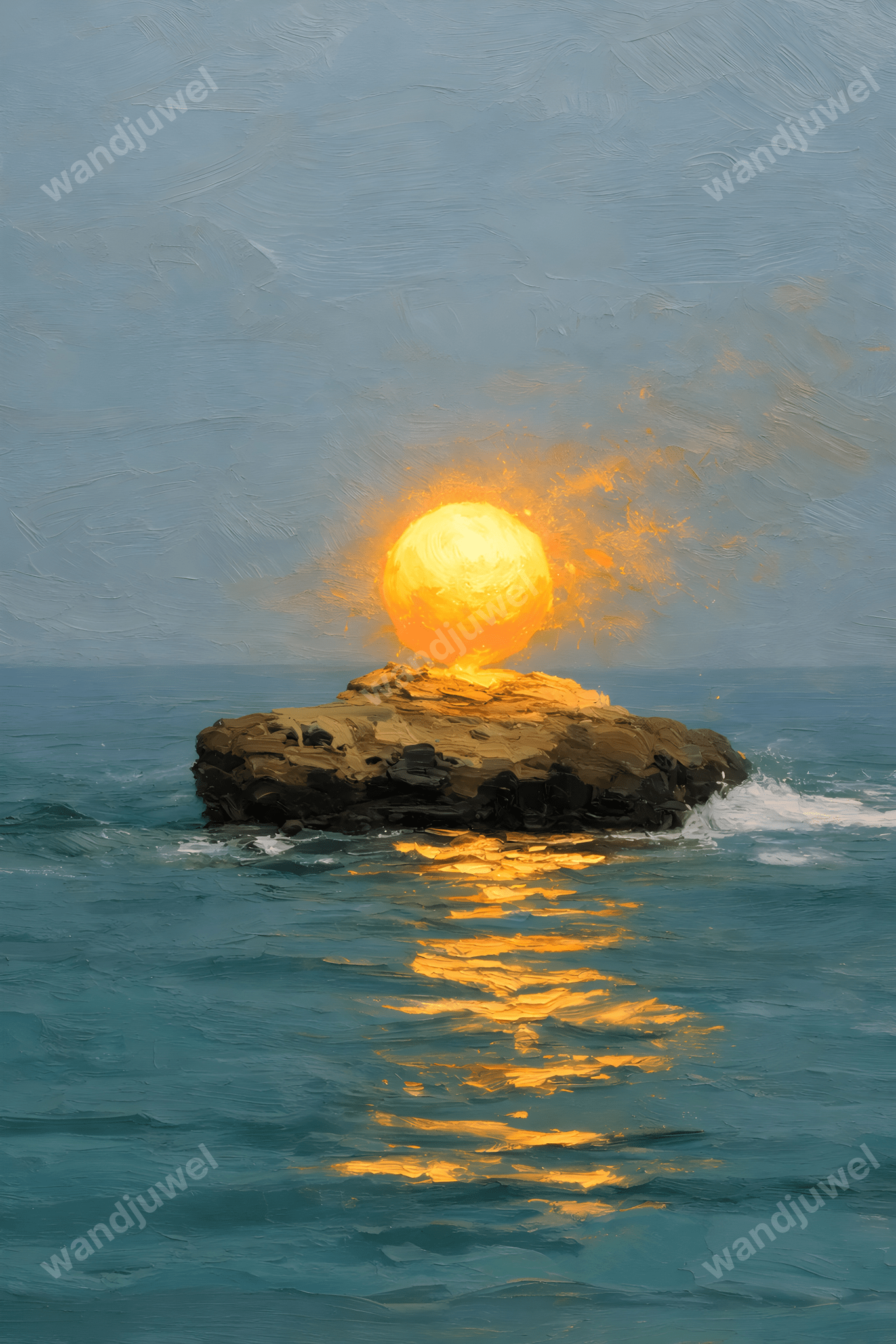 Meer des Lichts - wandjuwel
