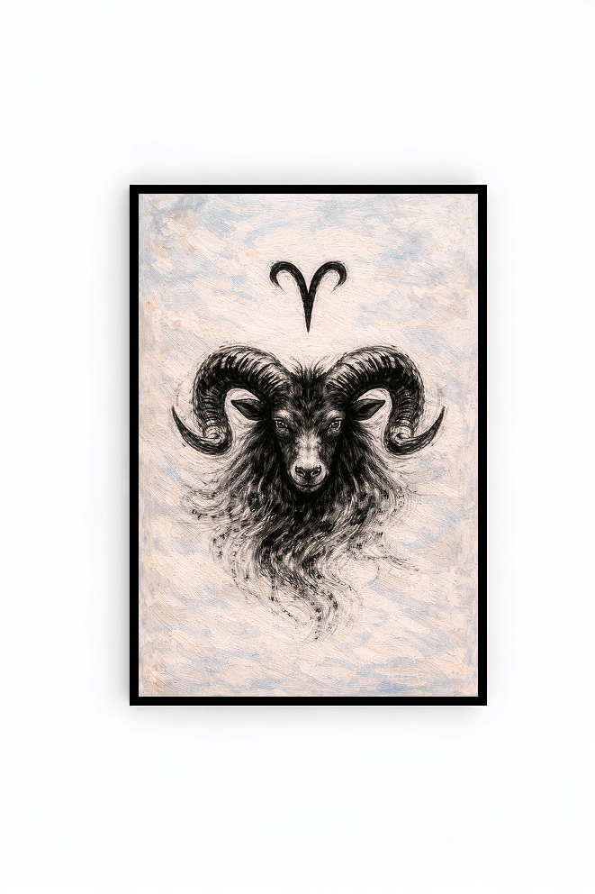 Steinbock: Gipfel der Beharrlichkeit - wandjuwel